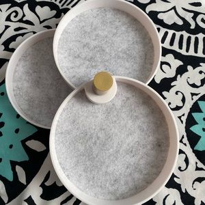 3 tiered jewelry tray